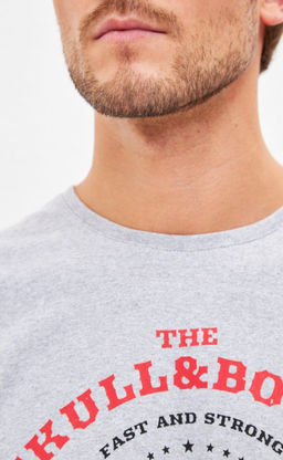 Футболка P211-06-255 grey melange - Primm фото 5