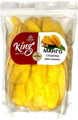 Манго 300гр НАТУРАЛЬНЫЙ без сахара King (шт) фото 2