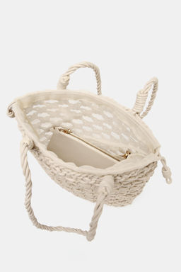 BRAIDED SHOPPER