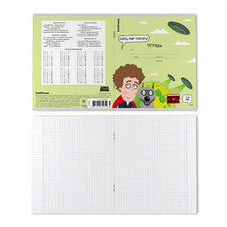 Цена за 10 шт. Тетрадь школьная ученическая ErichKrause Приключения Пети и Волка, 12 листов, клетка (в плёнке по 10 шт.)_MIX-PACK  фото 8