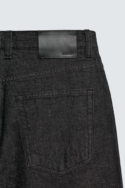 JEANS RELAXED FLARE FIT / Negro - Zara фото 11