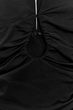 BODY POLIAMIDA DRAPEADO / Negro - Zara фото 9