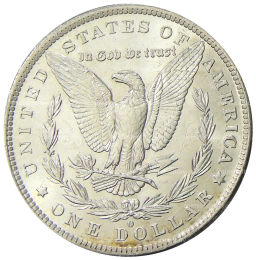 1 доллар 1883 года О США Доллар Моргана
