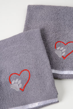 14418/9 Полотенце Лапка сердце - Натали фото 5