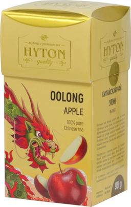 HYTON. Бирюзовый улун. Яблоко 90 гр. карт.пачка (Уцененная)