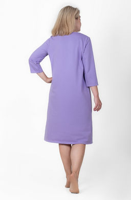 Сорочка Лаванда С-252а (44-60) футер с начесом