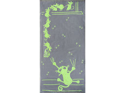Полотенце 2о22.129ж1 Кот с мышами (салатовый) 67х140 см