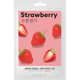 MISSHA Маска для лица для выравнивания тона кожи с экстрактом клубники MISSHA Airy Fit sheet mask Strawberry 19 г