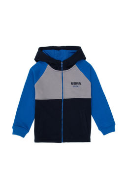 Erkek _ocuk Lacivert Kap__onlu Sweatshirt