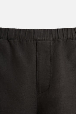 100% LINEN BERMUDA SHORTS - Zara фото 9
