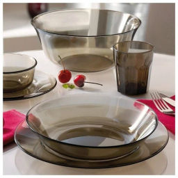 Столовый набор АМБЬЯНТЕ ЭКЛИПС 19 предметов (салатник 24 см) арт.L5176 /Люминарк/ - Luminarc фото 2