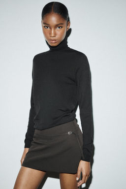 WOOL HIGH NECK JUMPER - Zara фото 2