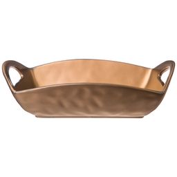 БЛЮДО С РУЧКАМИ BRONCO BRONZE 23*16*8 СМ