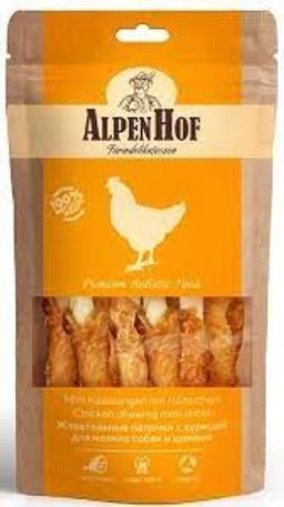 Альпенхоф для собак мелких пород и щенков Жевательные палочки с курицей 50г, A515, Неотерика