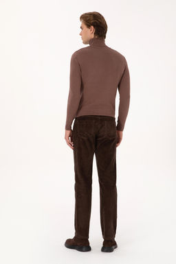 Erkek Koyu Kahverengi Kanvas Pantolon - U.s. polo assn фото 4