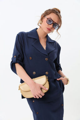 Жакет NIKVA н973-1 индиго фото 2