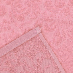 Полотенце махровое Гармония 50х90см, гладкокрашенное, 350г/м2, пыльная роза (Россия) - Домашняя мода фото 5