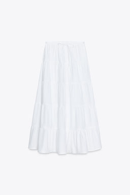 PANELLED LONG SKIRT - Zara фото 14