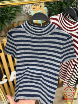 Футболка женская в полоску