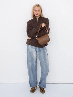 Сумка 1028C brown Polina&Eiterou