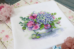 Набор для вышивания М.П.Студия А-031 Букет воспоминаний СК/Распродажа 21 х 25 см