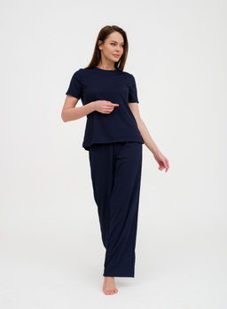 Костюм женский из лапши Леопард темно-синий - Амадэль фото 12