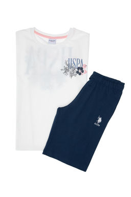 K_z _ocuk Pembe _ortlu Pijama Tak_m_ Sepette S_rpriz _ndirim - U.s. polo assn фото 8