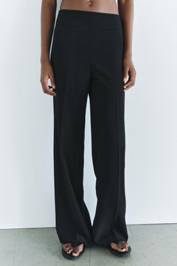 ZW COLLECTION FLARED TROUSERS WITH POCKETS - Zara фото 2