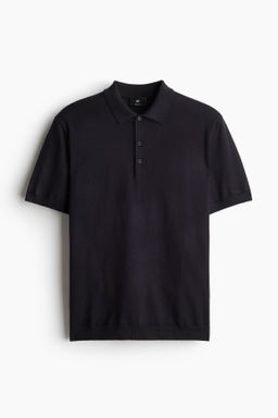 Polo en punto fino Regular Fit - H&m фото 4