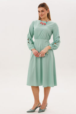 Платье ANELLI 1836 дымчатый нефрит  фото 7