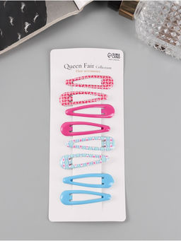 Цена за 2 шт. Заколки для волос «Флора», набор 8 шт., весна, 5 см, МИКС