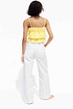 JEANS Z1975 WIDE-LEG HIGH-WAIST WITH BELT - Zara фото 7
