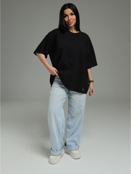 Анита-3 футболка женская (черный)