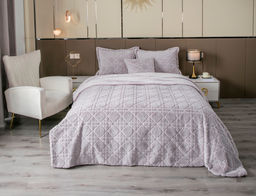 Покрывало декоративное Shinshilla Dori (лаванда платина) 220х240