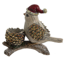 Фигурка декоративная "Птичка", L16 W6,5 H15 см, 2в.