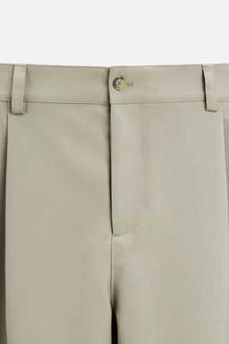 BALLOON FIT PLEATED TROUSERS - Zara фото 16