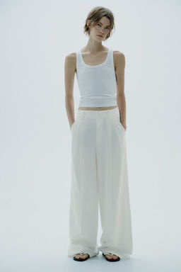 PLEATED TROUSERS - Zara фото 17