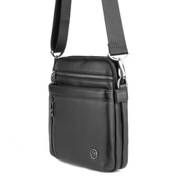 Мужская кожаная сумка - Barcelo biagi фото 2