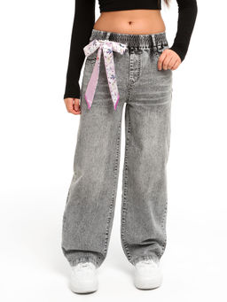 Джинсы-багги для девочек - СИНЯЯ МОДА фото 13