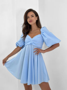 Платье Элия (голубой) - Nadi bordo фото 7