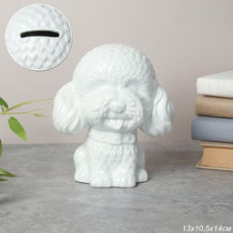 Статуэтка-Копилка Собачка 14 см / YBN-110 /уп 24/ нет пробки для отверстия