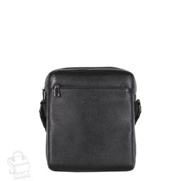 Сумка мужская кожаная 66309H black Heanbag в Новосибирске