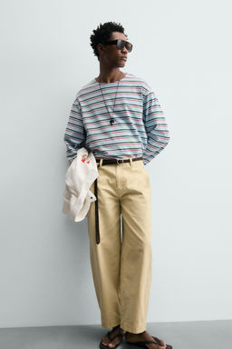 CAMISETA JACQUARD RAYAS / rayas