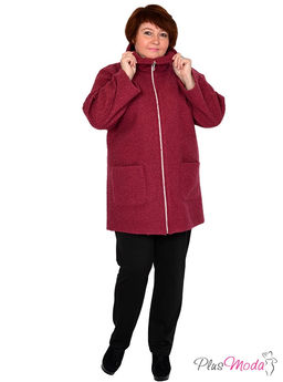 Пальто Модель №517 размеры 44-80 - Plusmoda фото 5