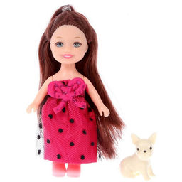 Кукла малышка Кто соседи? с питомцем, МИКС - Happy valley фото 4