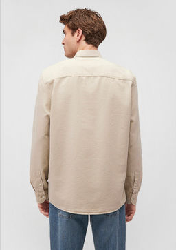 Bej Gomlek - Mavi фото 4