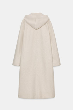 SOFT COAT WITH HOOD - Zara фото 6