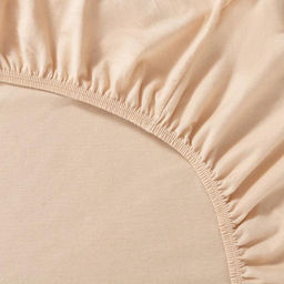 Простыня на резинке Купу-купу, 180х200х20 см, бежевый, трикотаж - Kupu-kupu фото 3