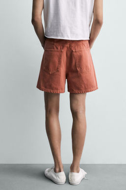 BERMUDA DENIM RELAXED FIT COLOR / Caldero - Zara фото 3