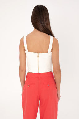 Kad_n Krem Ti__rt Sepette S_rpriz _ndirim - U.s. polo assn фото 5